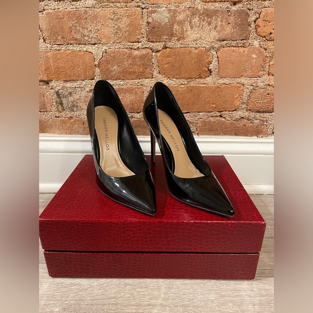 Tamara Mellon black stiletto